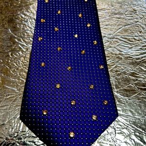 Mens bling tie